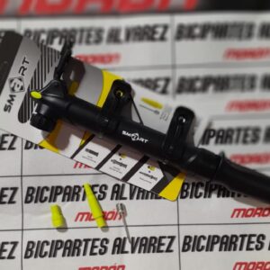 INFLADOR MINI "SMART" PLASTICO CON ACCESORIOS