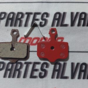 PASTILLA DE FRENO Nº7 RECTANGULAR C/SEG C/AGUJERO